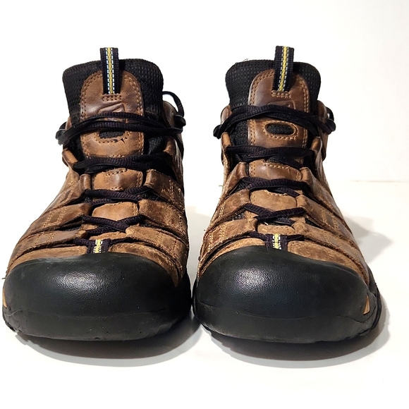 Keen Dry Leather Waterproof Outdoor Midi Hiking Shoes Brown Men's 7.5 EU 40 - Picture 13 of 14